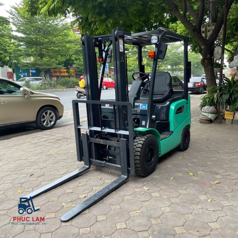 Xe nâng dầu Mitsubishi 1.8 tấn model FD18T14 mới 100% - Ảnh 5