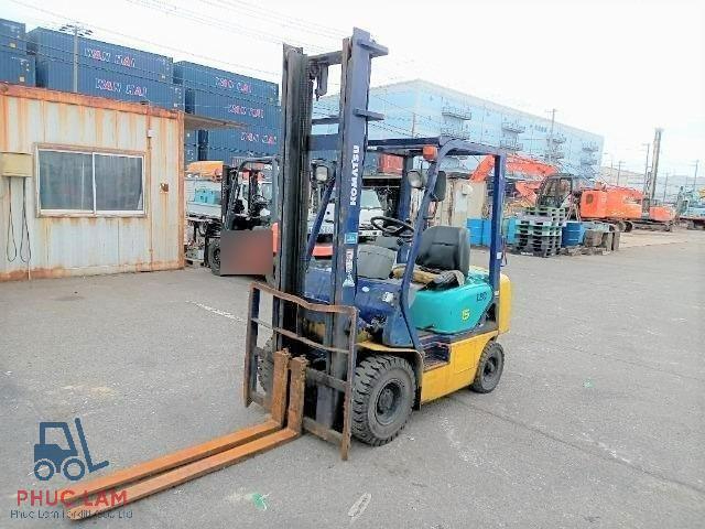 Xe nâng dầu Komatsu 1.5 tấn model FD15C-20