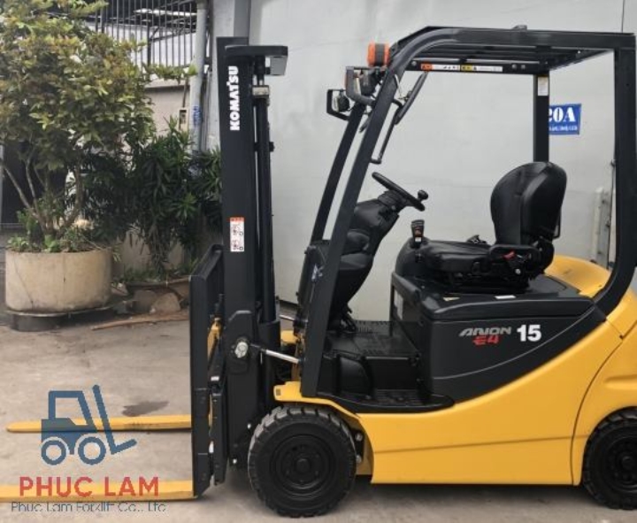 Xe nâng điện Komatsu 1.5 tấn model FB15M-12 Xe nâng điện Komatsu 1.5 tấn model FB15M-12