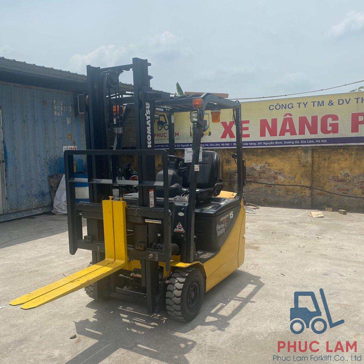 Xe nâng điện Komatsu 1.5 tấn model FB15M-12
