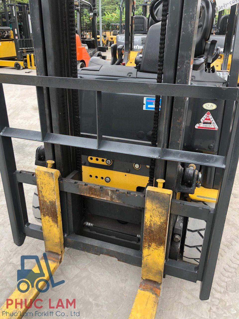 Xe nâng điện Komatsu 1.5 tấn FB15G-12 sx 2016