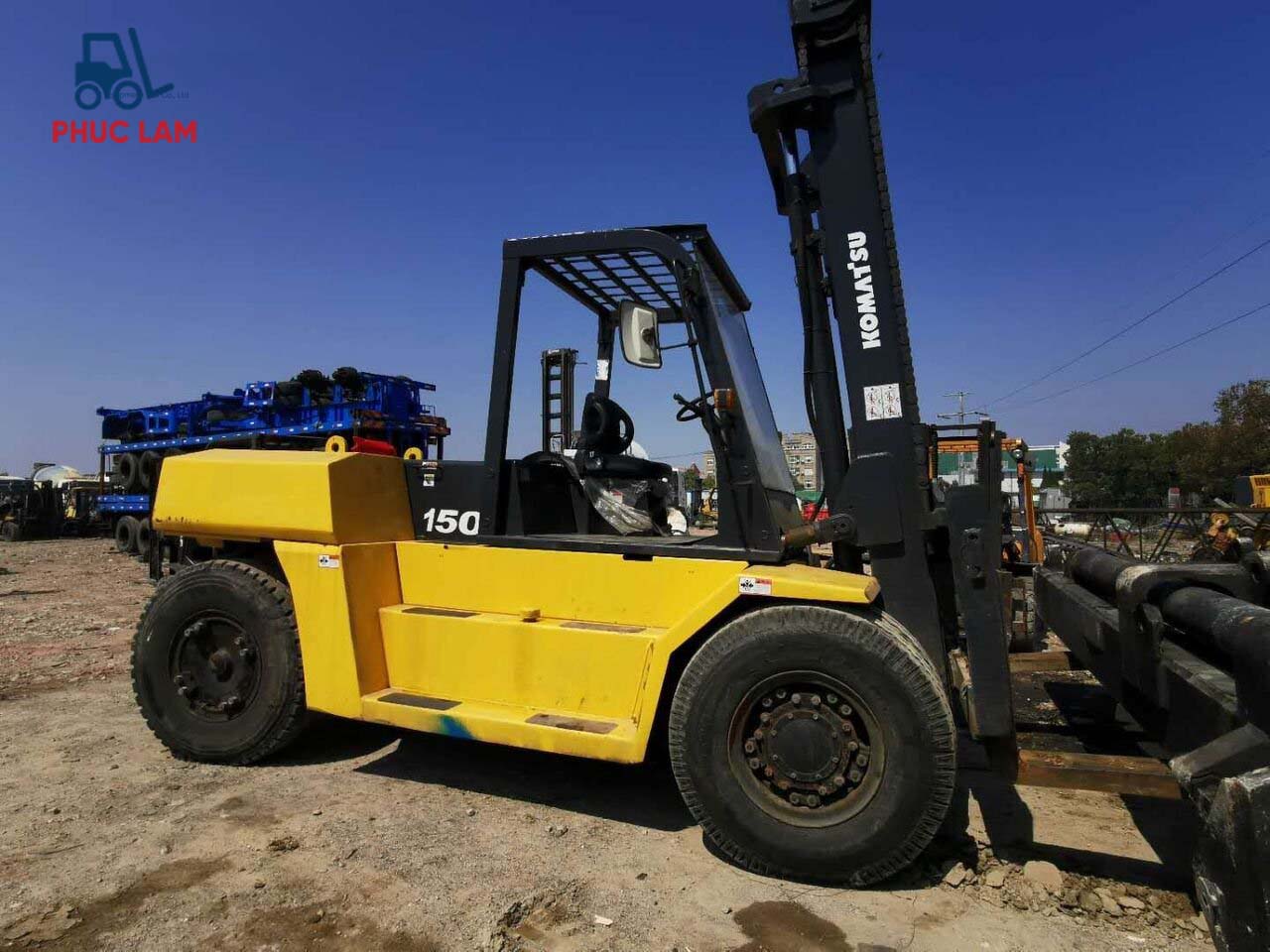 Hành trình một chiếc xe nâng Nhật cũ từ nhà máy đến Việt Nam