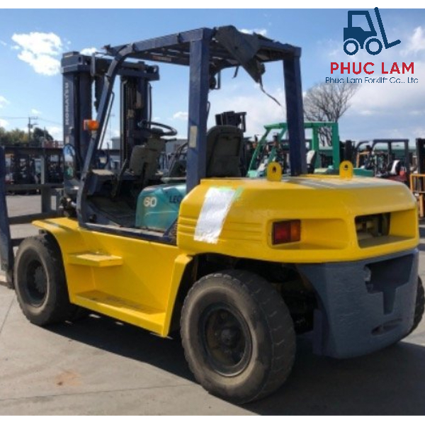 Xe nâng dầu Komatsu 6.0 tấn model FD60HD-7 cũ