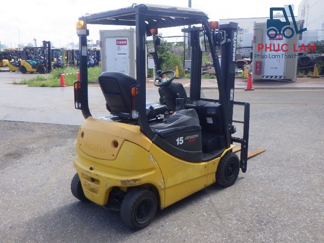 Xe nâng điện Komatsu 1.5 tấn model FB15-12 cũ 