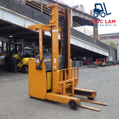 Xe nâng điện đứng lái Komatsu 1.8 tấn model FB18RL-15 cũ