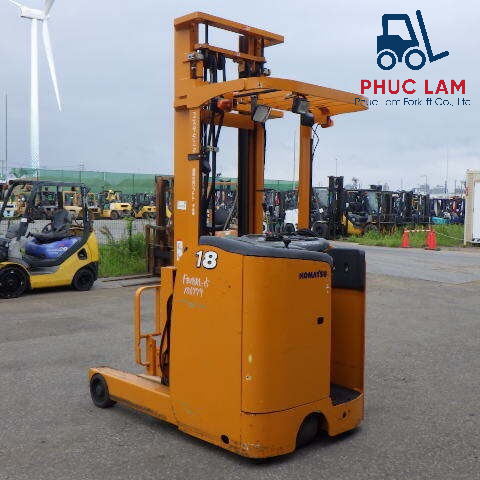 Xe nâng điện đứng lái Komatsu 1.8 tấn model FB18RL-15 cũ