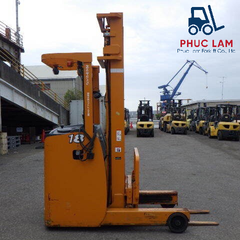Xe nâng điện đứng lái Komatsu 1.8 tấn model FB18RL-15 cũ