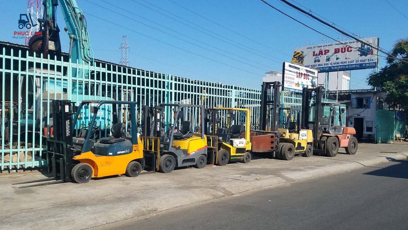 Kinh nghiệm chọn mua xe nâng cũ 