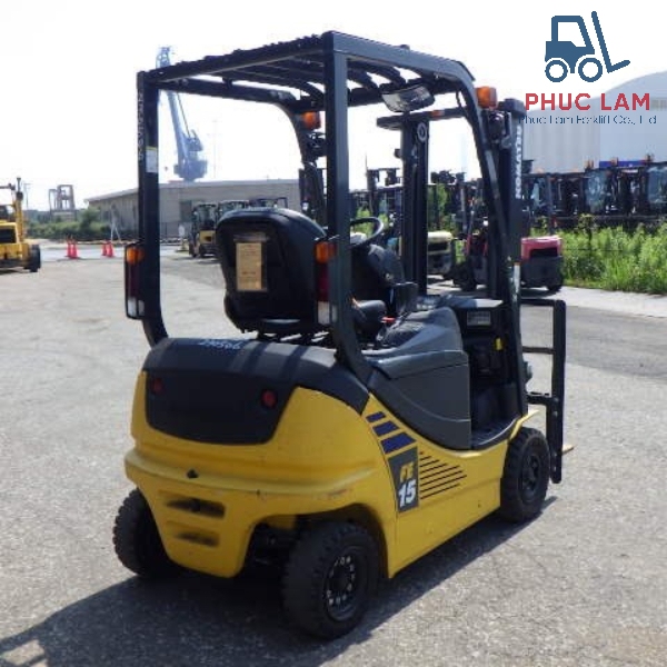 Xe nâng điện Komatsu 1.5 tấn model FE15-1 cũ