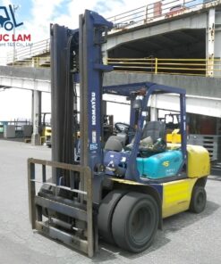 Xe nâng dầu ngồi lái Komatsu 4.5 tấn model FD45T-7 cũ