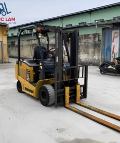 Xe nâng điện ngồi lái komatsu 2.5 tấn model FE25-1 cũ