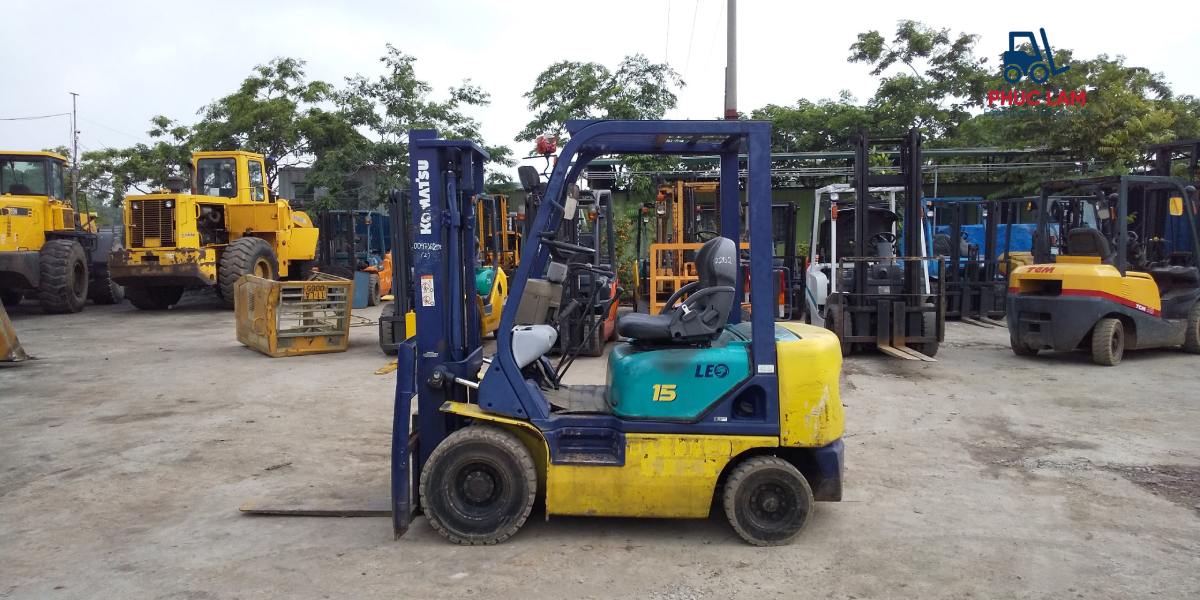 Xe nâng dầu Komatsu 1.5 tấn Xe nâng dầu Komatsu 1.5 tấn