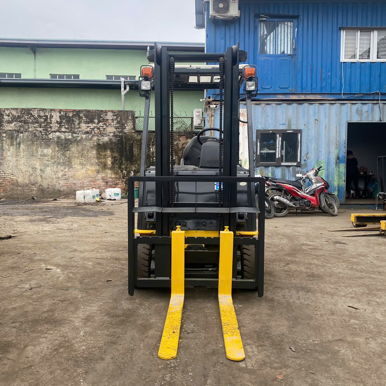 Xe nâng điện Komatsu 1.5 tấn ngồi lái đã qua sử dụng FB15F-12 - Ảnh 2