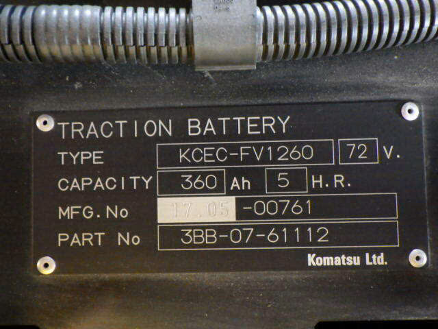 Xe nâng điện Komatsu FE25-1 - Ảnh 7