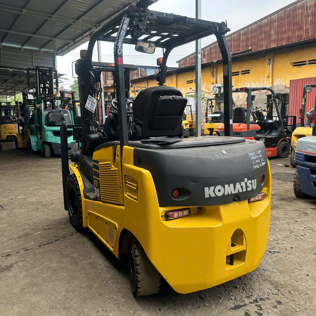 Xe nâng điện Komatsu 3 tấn FE30-1 - Ảnh 2