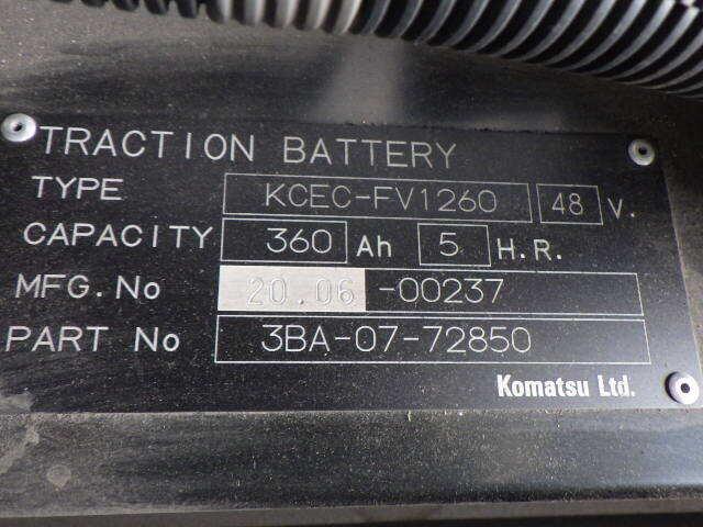Xe nâng điện Komatsu FE15-1 - Ảnh 10