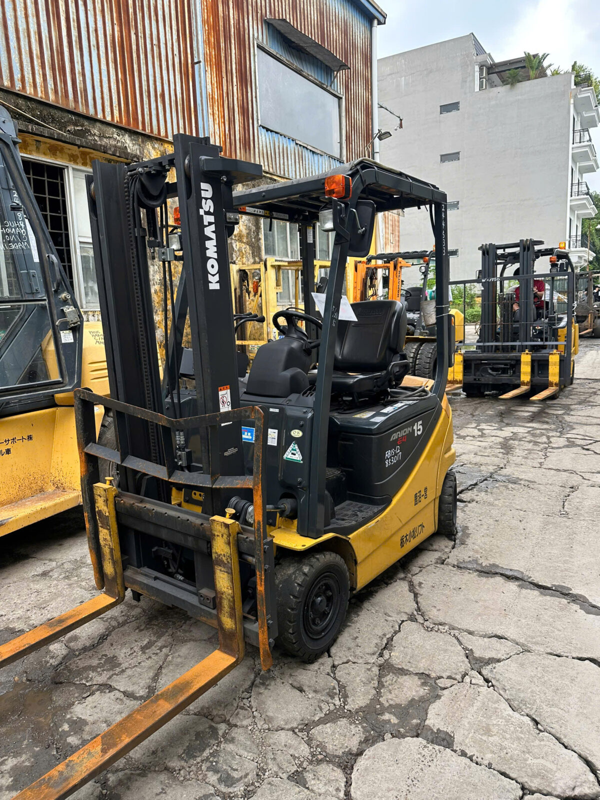 Xe nâng điện Komatsu 1.5 tấn FB15-12 sr 853017 - Ảnh 3