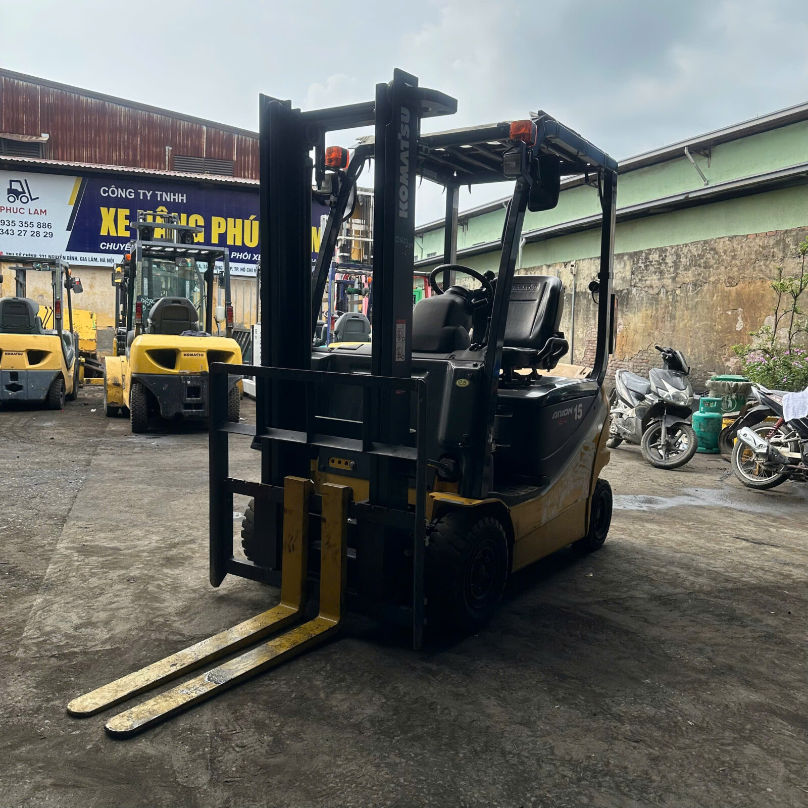 Xe nâng điện Komatsu 1.5 tấn FB15-12 (856962), sản xuất năm 2021 - Ảnh 2