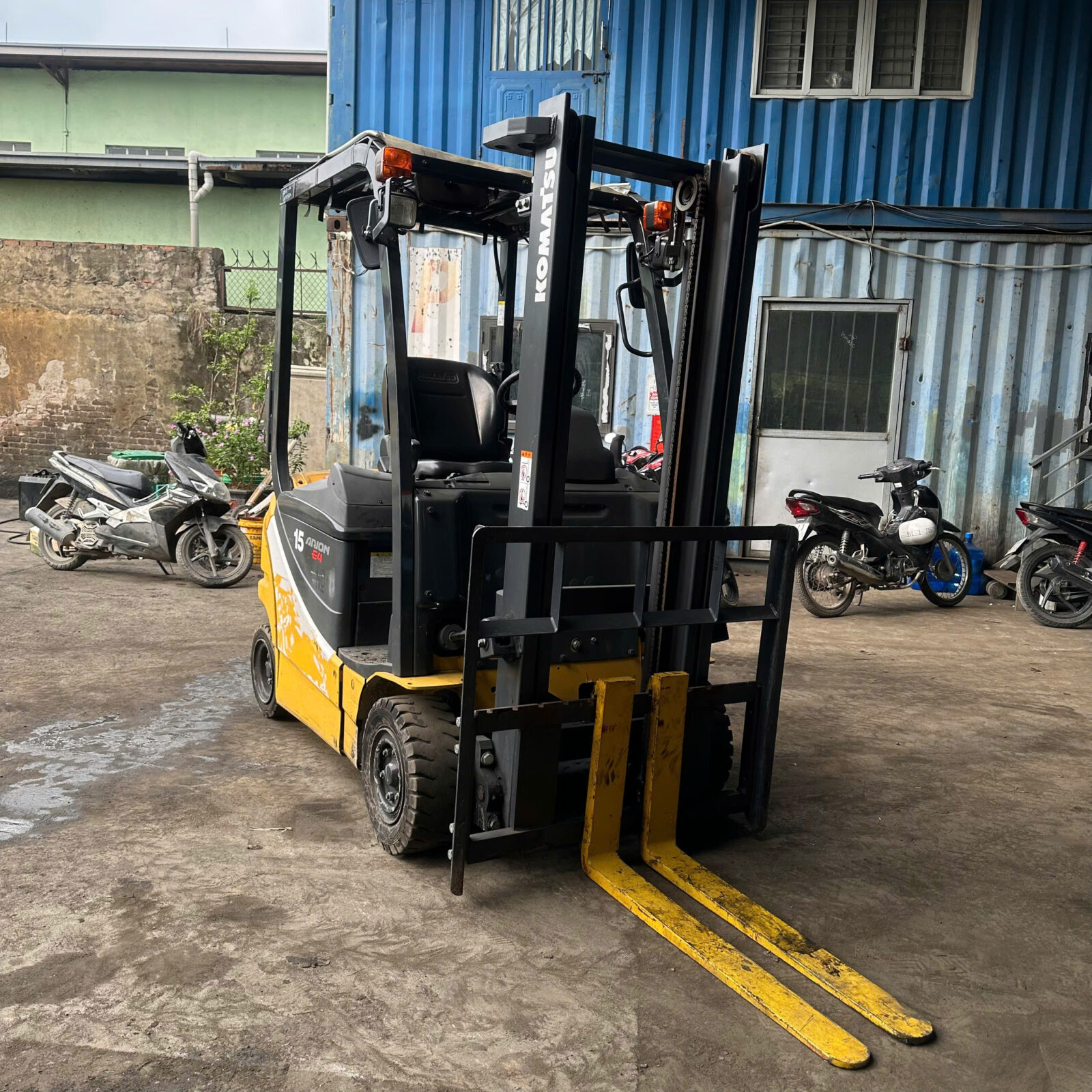 Xe nâng điện Komatsu 1.5 tấn FB15-12 (856962), sản xuất năm 2021 - Ảnh 8