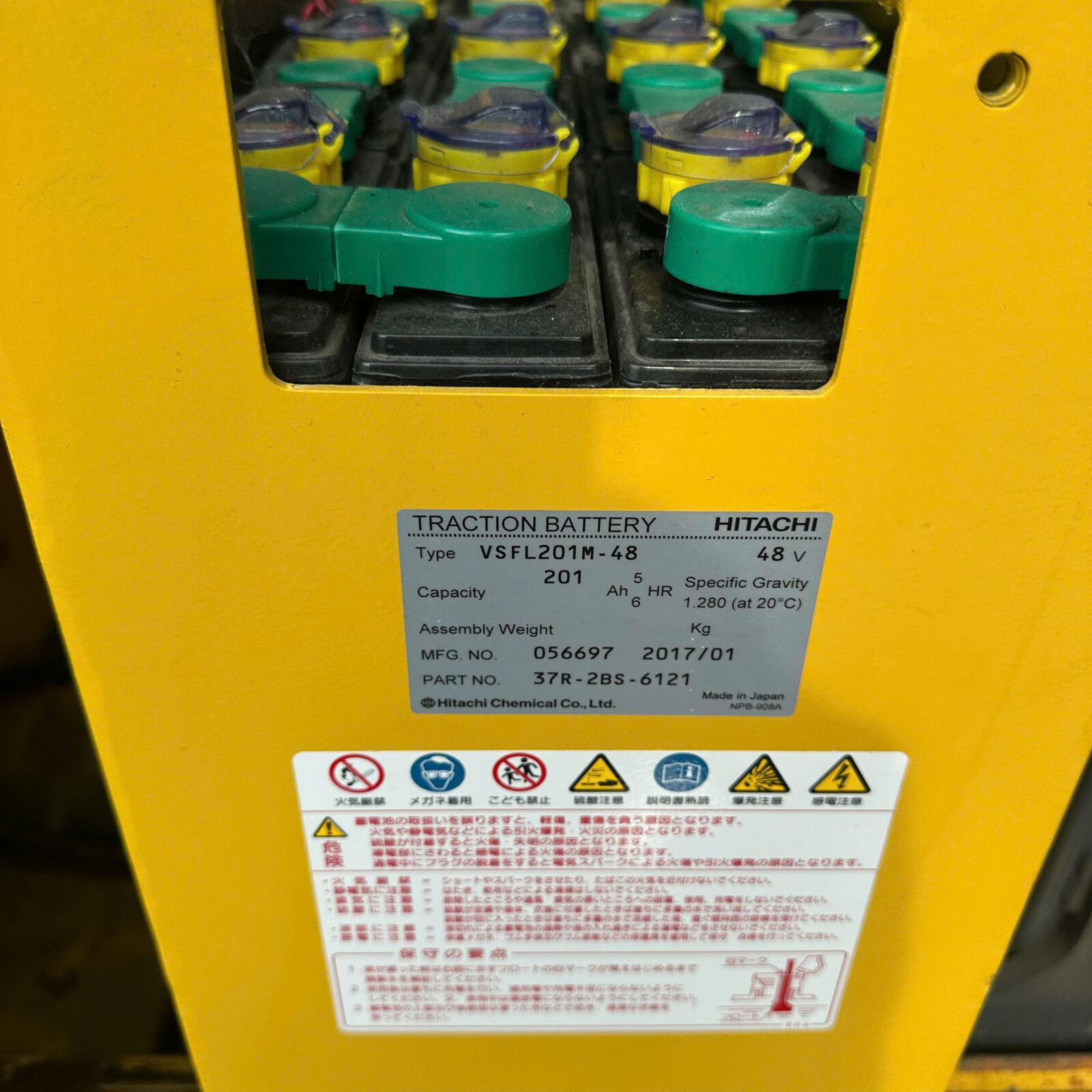 Xe nâng điện Komatsu 1 tấn FB10RS-14 (144053), sản xuất năm 2010 - Ảnh 10
