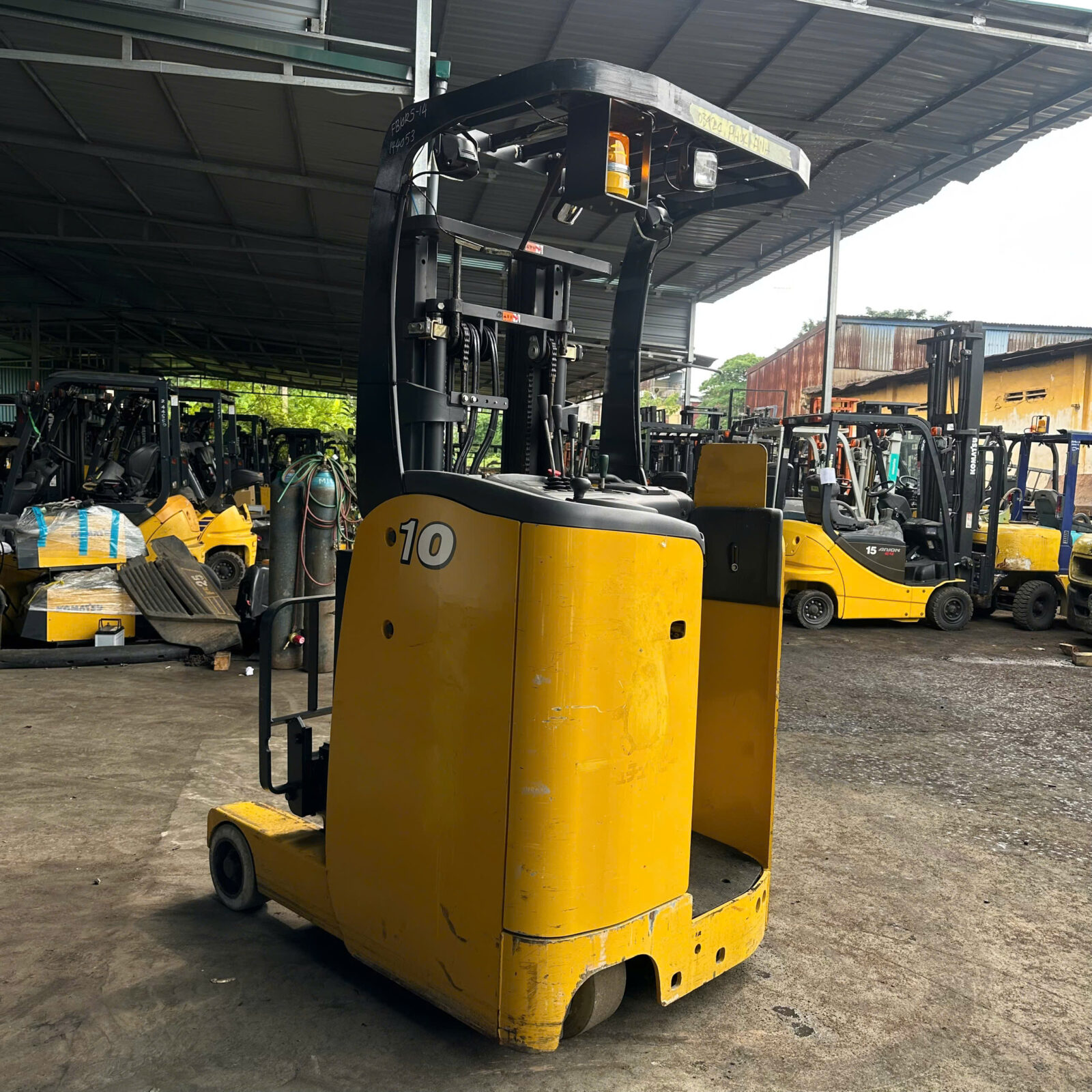 Xe nâng điện Komatsu 1 tấn FB10RS-14 (144053), sản xuất năm 2010 - Ảnh 5