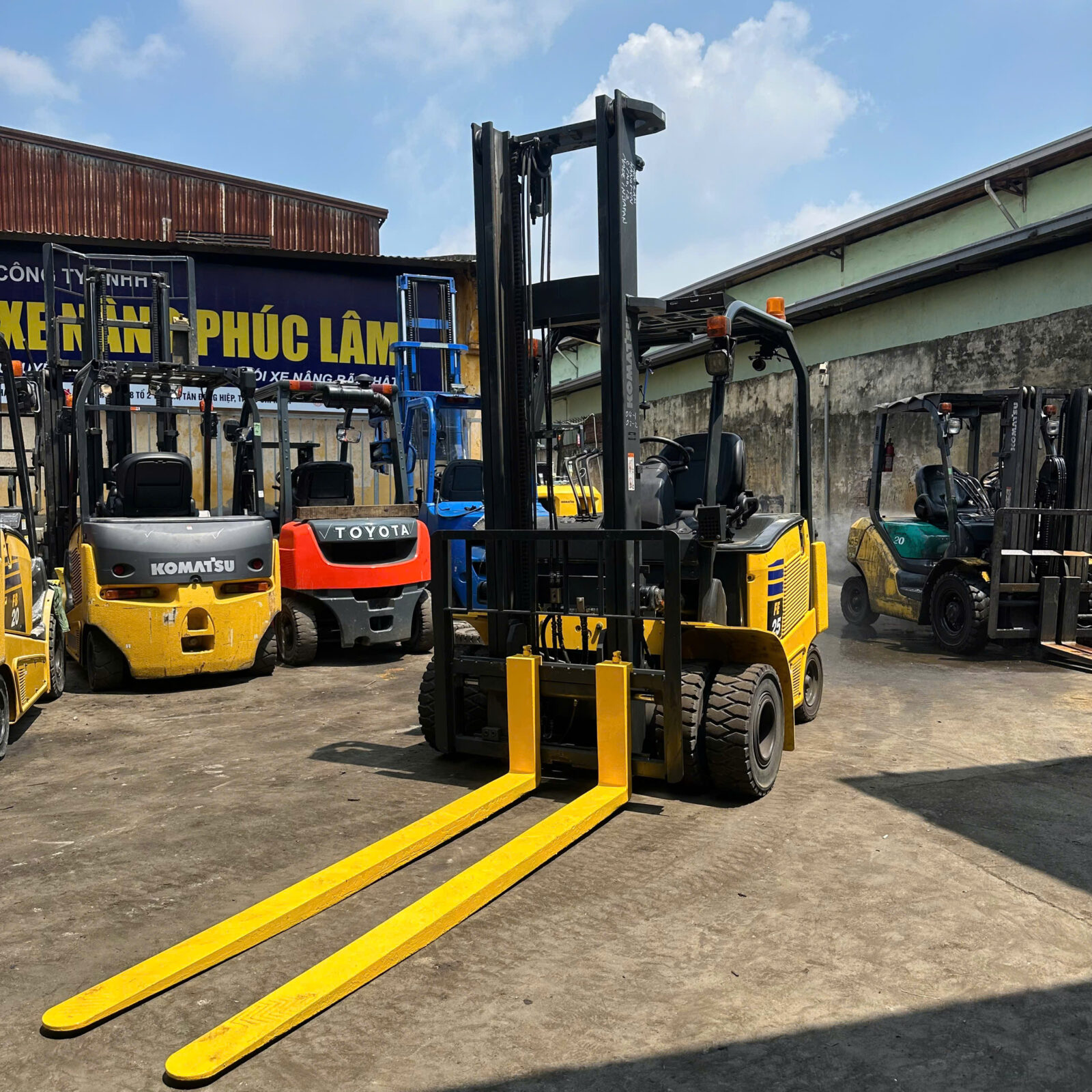 Xe nâng điện Komatsu FE25-1 (306844) - Ảnh 3